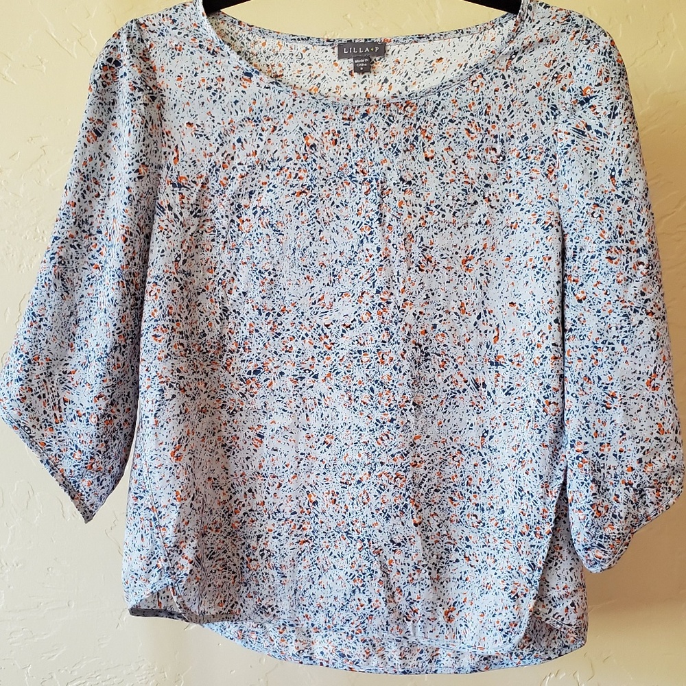 Lilla P 3/4 sleeve shirt